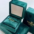 Anillo Linea imperial 0.96gr/talla 6