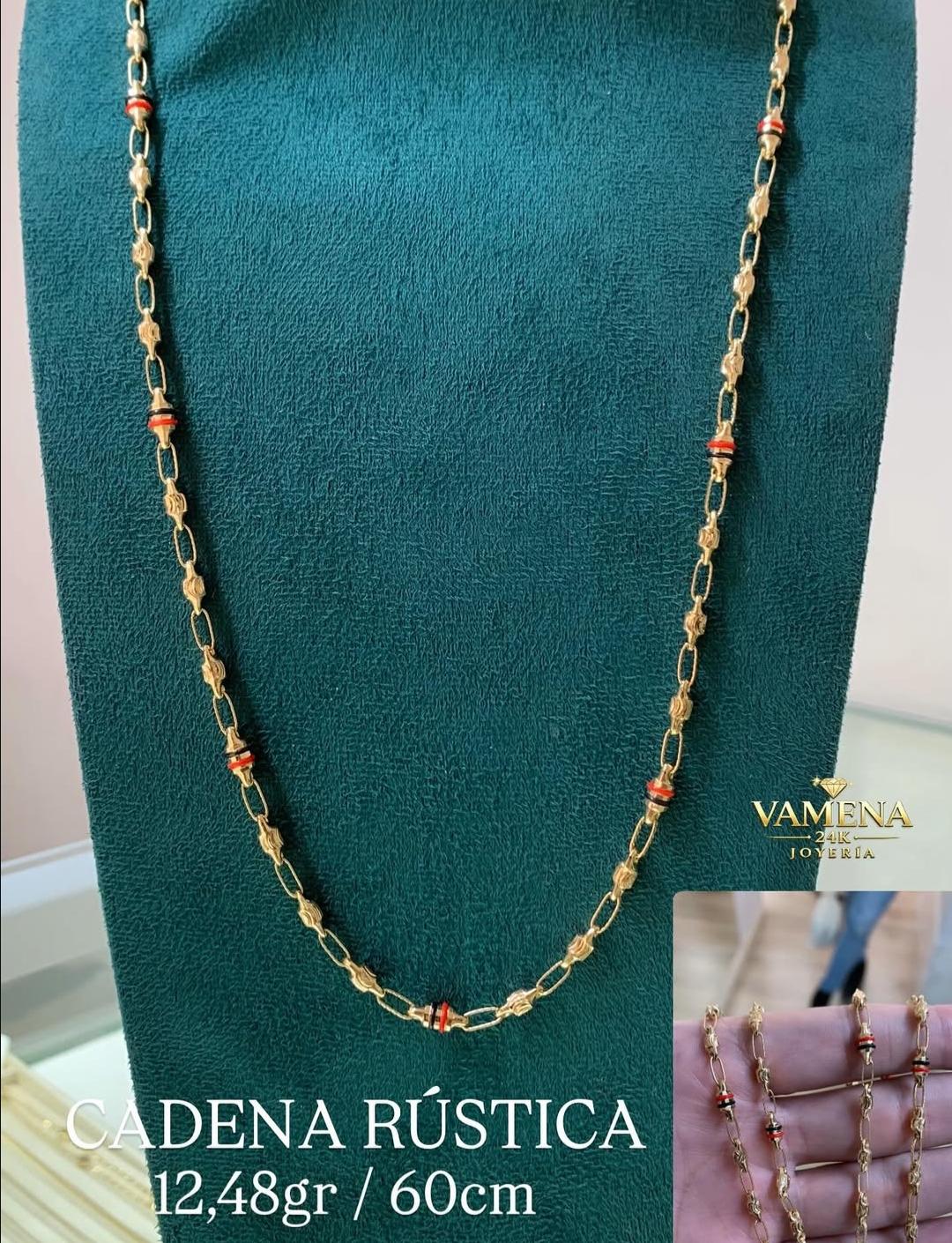 Cadena Rustica 60cm/12,48gr